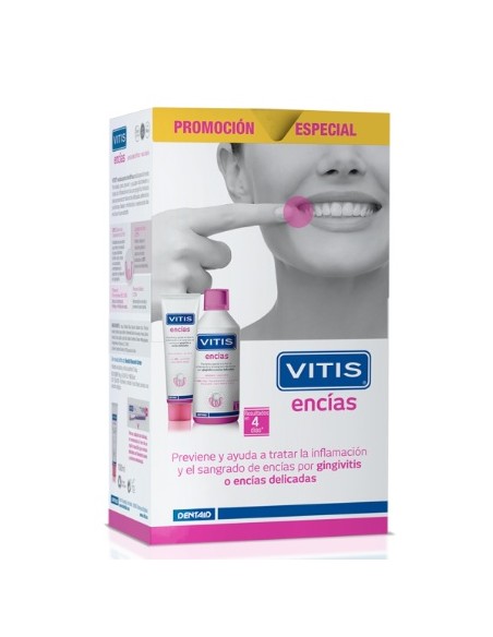 VITIS ENCIAS PASTA DENTIFRICA Y COLUTORIO PACK