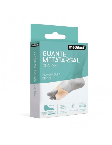 GUANTE METATARSAL PARA EL PIE CON GEL T GDE