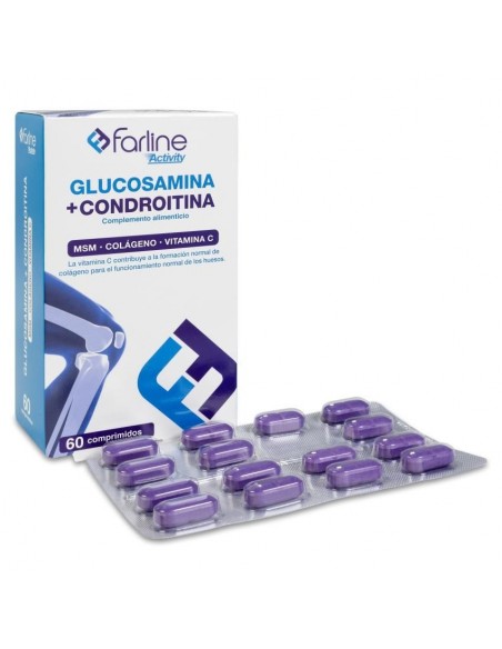 FARLINE GLUCOSAMINA CONDROITINA 60 COMPRIMIDOS