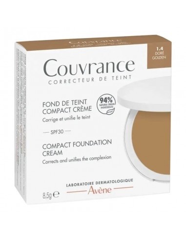CREMA DE ROSTRO COMPACTA SPF 30 ACABADO MATE...