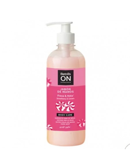 JABON DE MANOS FRESA Y NATA BETRES ON 500ML