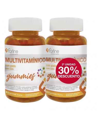 FARLINE DUPLO MULTIVITAMINICO GUMMIES 120 UNIDADES
