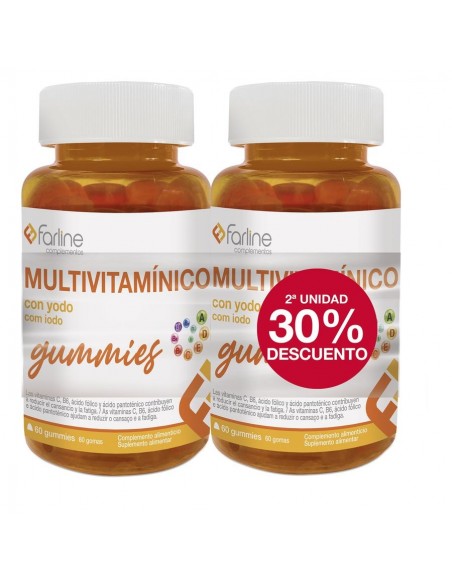 FARLINE DUPLO MULTIVITAMINICO GUMMIES 120 UNIDADES