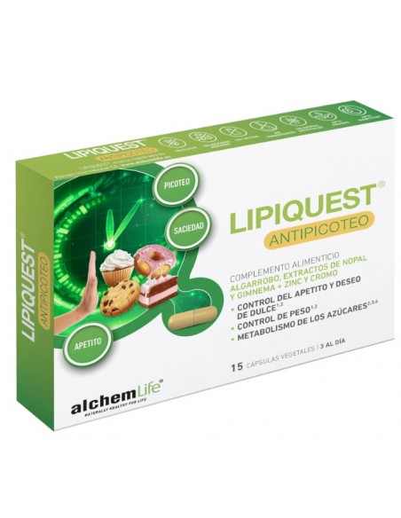 LIPIQUEST ANTIPICOTEO 15 CAPSULAS