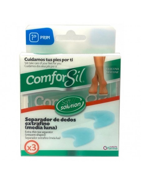 SEPARADEDOS COMFORSIL SILICONA EXTRAFINO T MEDIANA 2 U
