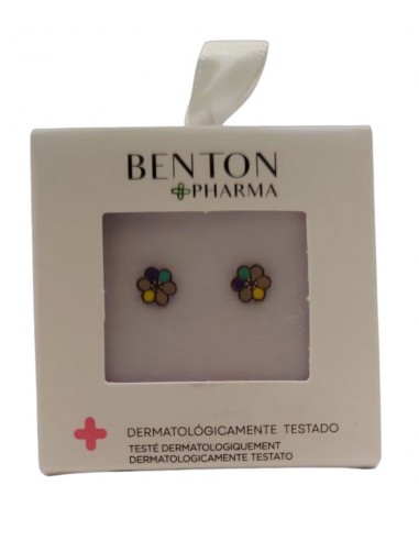 PENDIENTES KIDS FLOR ACERO