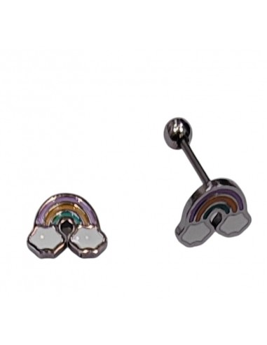 PENDIENTE KIDS ARCOIRIS NUBE