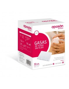 GASA ESTERIL APOSAN TEJIDO SIN TEJER COMPRESAS 10 CM X 10...