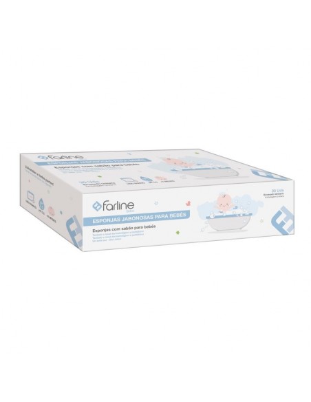 ESPONJA JABONOSA PARA BEBES FARLINE BEBE 1 UNIDAD