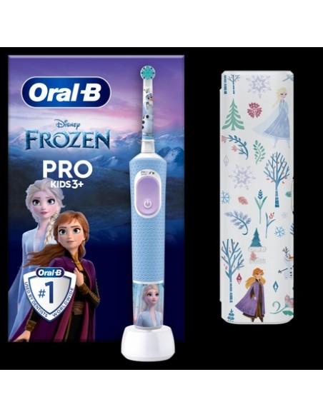 CEPILLO DENTAL ELECTRICO RECARGABLE INFANTIL PRO KIDS 3+ FROZEN + TC 1 UNIDAD