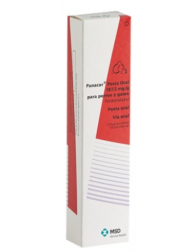 PANACUR 187,5 MG/G PASTA ORAL PARA PERROS Y...