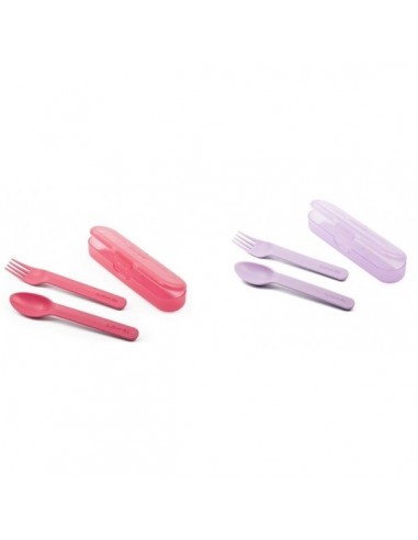 SET DE CUBIERTOS INFANTILES SUAVINEX ESTUCHE NIÑA