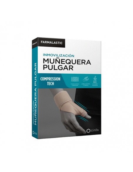MUÑEQUERA METAPULGAR INNOVA FARMALASTIC T- 2