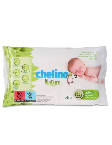CHELINO NATURE 24 TOALLITAS