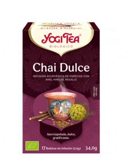 YOGITEA CHAI DULCE 17 BOLSITAS