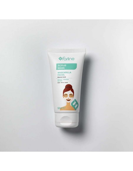 FARLINE MASCARILLA FACIAL SCRUB MASK 1 TUBO 50 ML