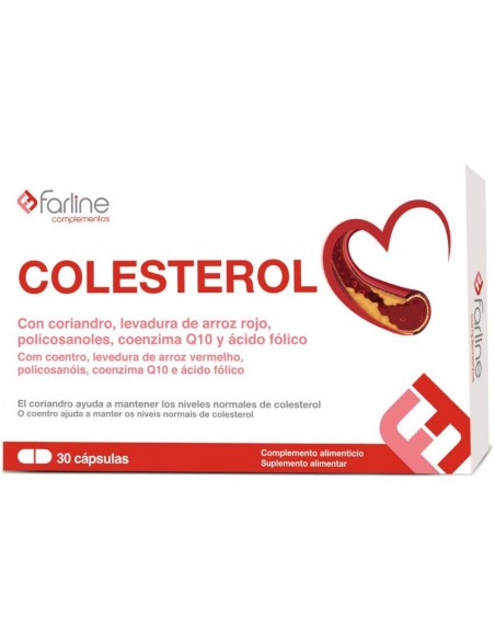 FARLINE COMPLEMENTOS COLESTEROL 30 CAPSULAS