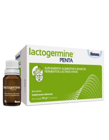 LACTOGERMINE 10 FRASCOS 8 ML