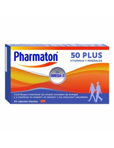 PHARMATON 50 PLUS 30 CAPSULAS