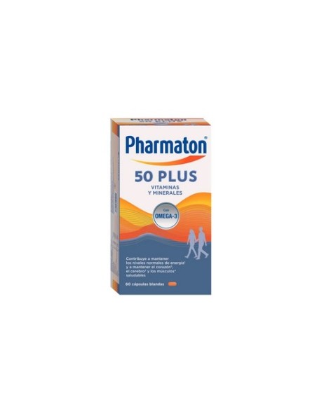 PHARMATON 50 PLUS 60 CAPSULAS