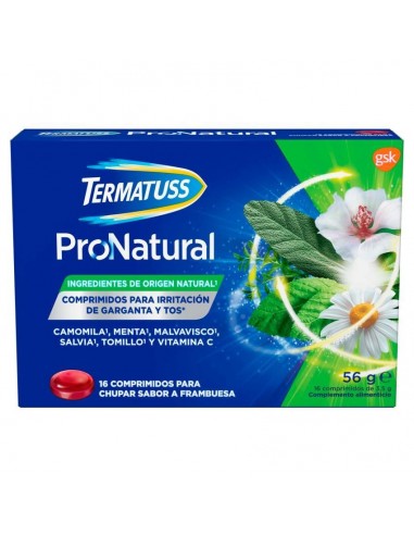 TERMATUSS PRONATURAL 16 COMPRIMIDOS PARA CHUPAR