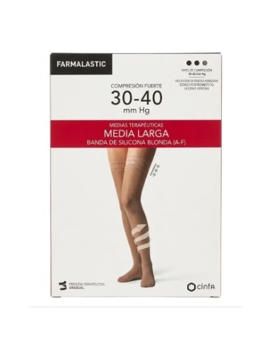MEDIA LARGA (A-F) COMP FUERTE FARMALASTIC BANDA...
