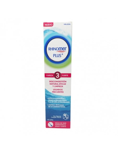 RHINOMER PLUS USUARIOS FRECUENTES FUERZA 3 FUERTE 1 SPRAY 125 ML