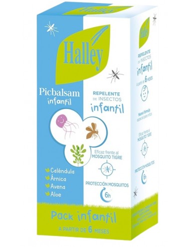 HALLEY PACK INFANTIL REPELENTE 100ML +...