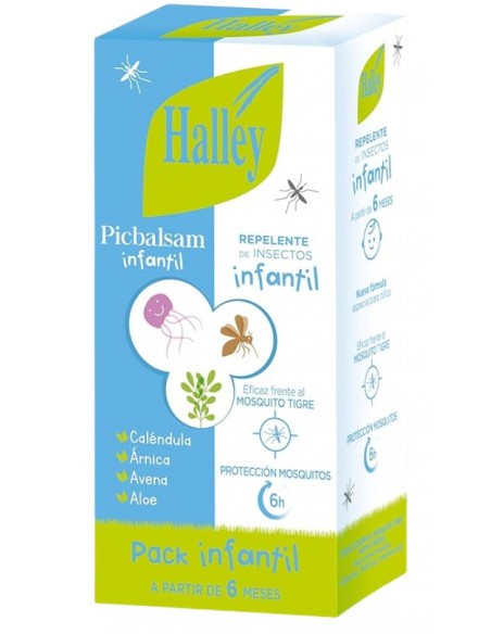 HALLEY PACK INFANTIL REPELENTE 100ML + PICBALSAM 12ML