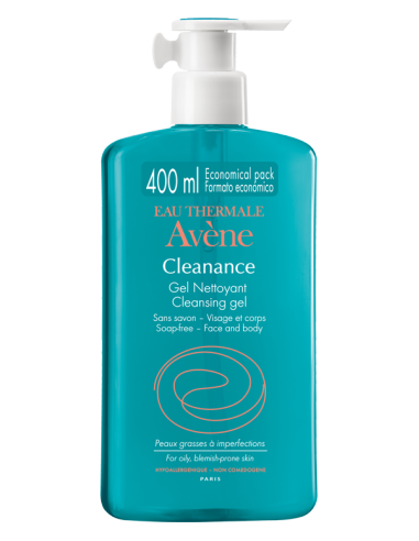 AVENE CLEANANCE GEL LIMPIADOR 400ML