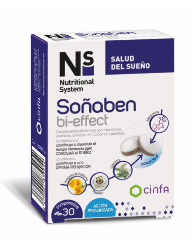 NS SONABEN BIEFFECT 185 MG MELATONINA 60...