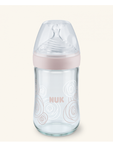 BIBERON CRISTAL SILICONA NUK NATURE SENSE 1M...
