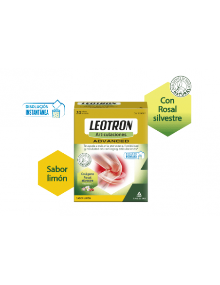 LEOTRON ARTICULACIONES ADVANCED 30 SOBRES UNIDOSIS