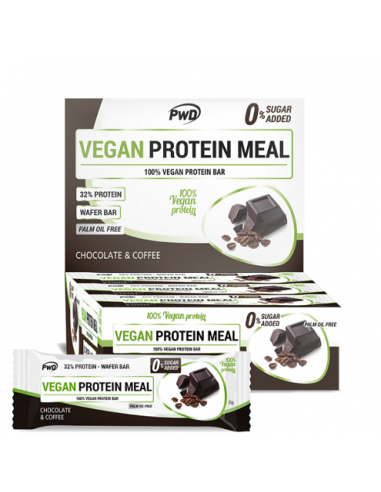 PWD BARRITA VEGAN PROTEIN MEAL 32 PROTEINA...