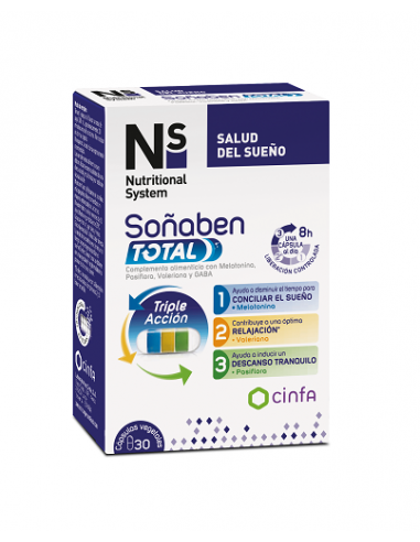 NS SONABEN TOTAL 30 CAPSULAS VEGETALES