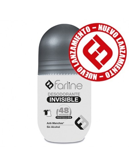 FARLINE DESODORANTE INVISIBLE ROLL ON 50 ML