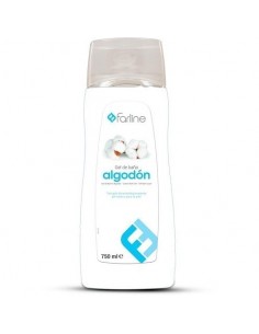 FARLINE GEL DE BAÑO FLOR DE ALGODÓN 1 ENVASE 750 ML