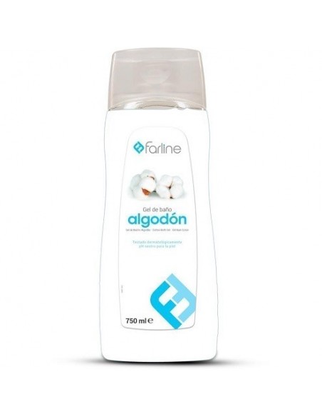 FARLINE GEL DE BAÑO FLOR DE ALGODÓN 1 ENVASE 750 ML
