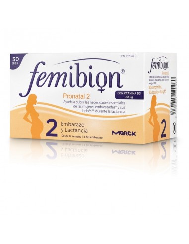 FEMIBION PRONATAL 2 30 COMPRIMIDOS Y 30 CAPSULAS