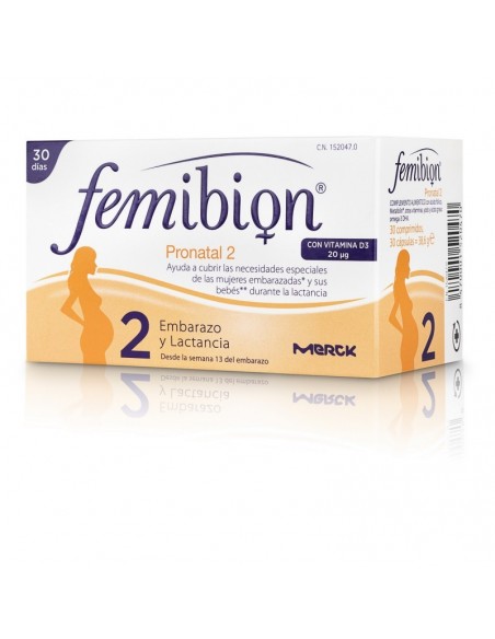 FEMIBION PRONATAL 2 30 COMPRIMIDOS Y 30 CAPSULAS