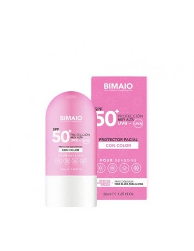 BIMAIO PROTECTOR FACIAL SOLAR SPF50 FOUR SEASON...