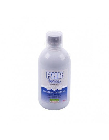 PHB WHITE ENJUAGUE BUCAL 500 ML