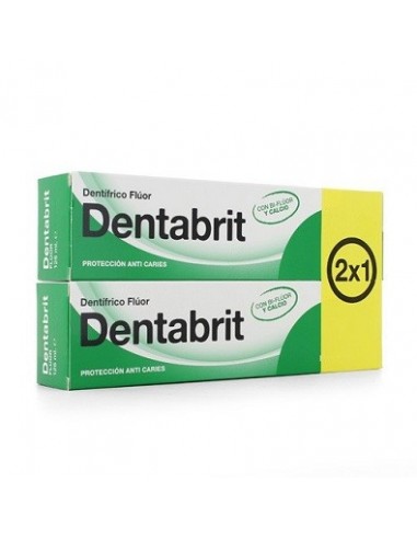 DENTABRIT FLUOR 125 ML 2 U