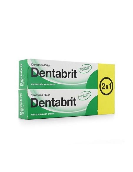 DENTABRIT FLUOR 125 ML 2 U