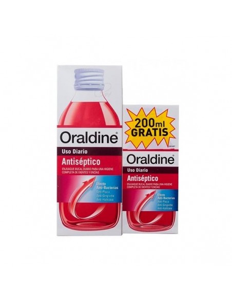 ORALDINE COLUTORIO ANTISEPTICO PACK 400 ML  200 ML