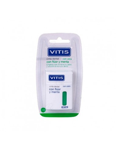 VITIS CINTA DENTAL CON FLUOR Y MENTA 50 M
