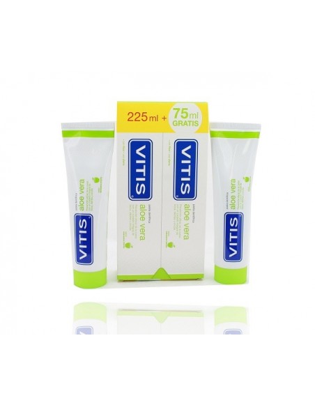 VITIS ALOE VERA PASTA DENTIFRICA MANZANA 2 X 150 ML