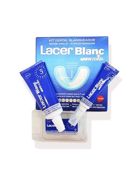 LACERBLANC WHITE FLASH KIT DENTAL BLANQUEADOR