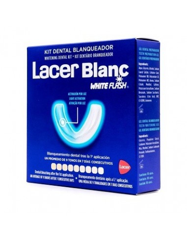 LACERBLANC WHITE FLASH KIT DENTAL BLANQUEADOR