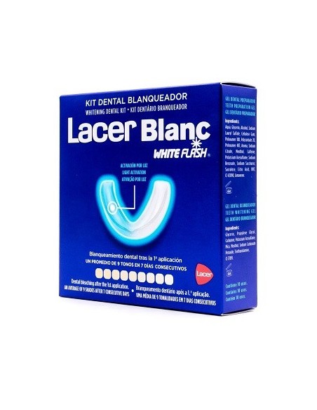 LACERBLANC WHITE FLASH KIT DENTAL BLANQUEADOR